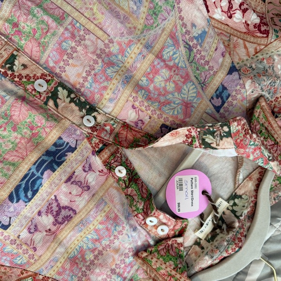 Colorful Patchwork Mini Dress - Picture 9 of 9